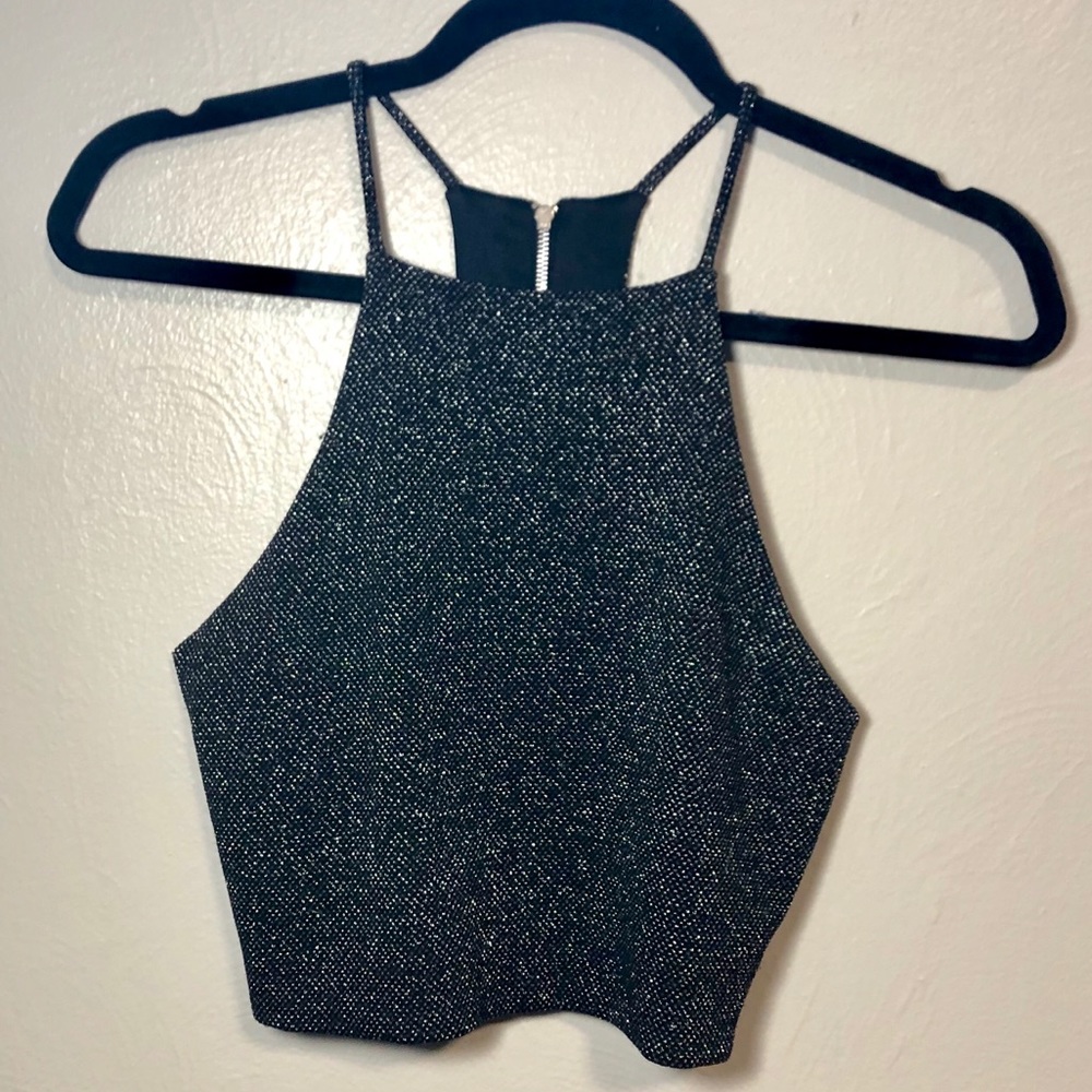 Sparkly Halter Top